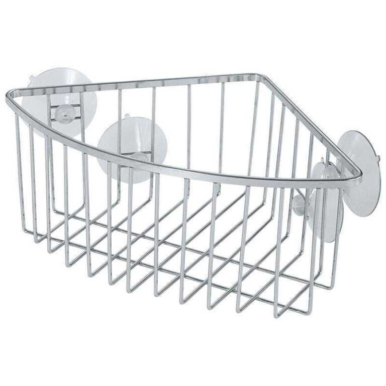 Корзинка д/ванной комнаты угловая COZY-CB-1, 18.5*18.5*10см, 312064 Рыжий Кот