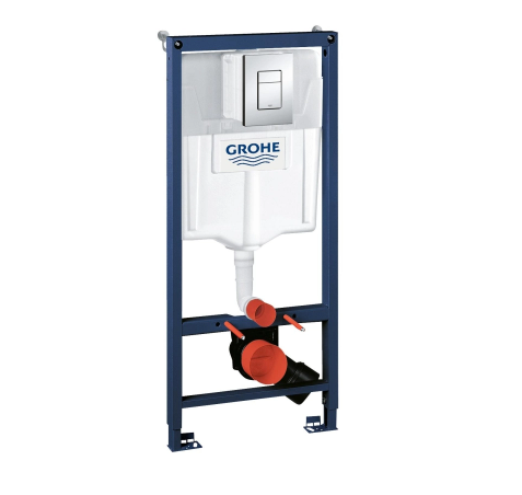 Система инсталляции Rapid SL 3 в 1 в сборе,  с кнопкой смыва Skate Cosmopoliten GROHE