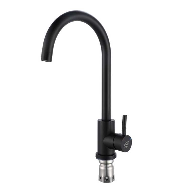 Смеситель для кухни РМС Д35 SUS124BL-017F