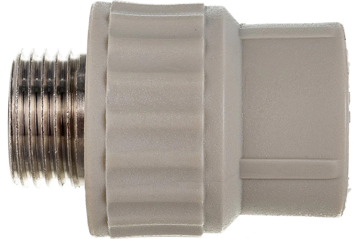 Муфта PP-R комбинированн серый Дн20х1/2 НР VALFEX