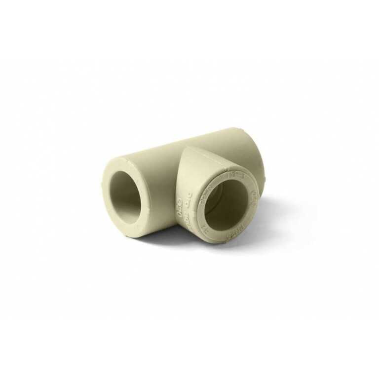 Тройник PP-R серый Дн 25  Pro Aqua