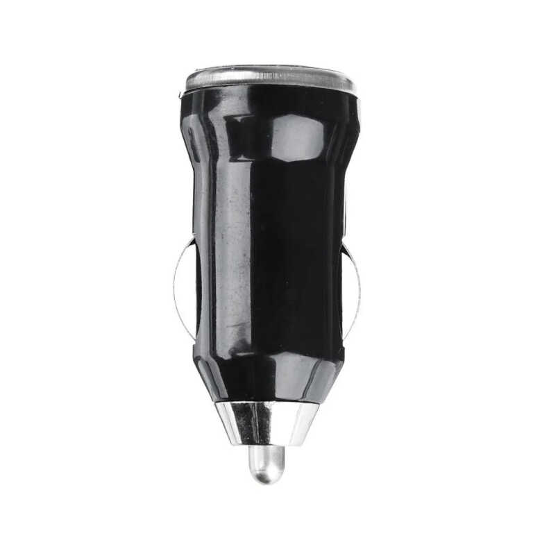 Зарядное устройство USB для прикуривателя 5V-1A 12-24v пластик металл