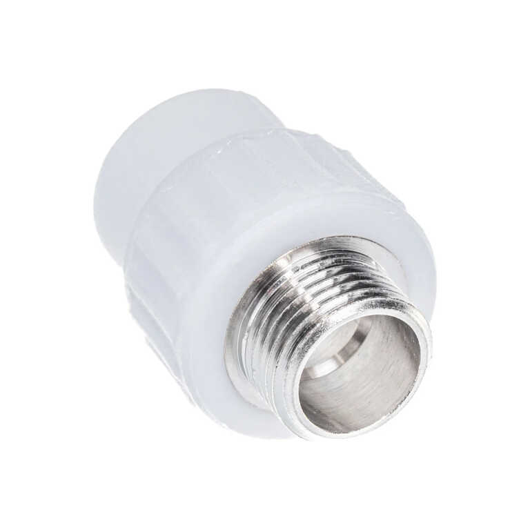 Муфта PP-R комбинированн белый Ду 20х1/2" HP VALFEX (150/30)