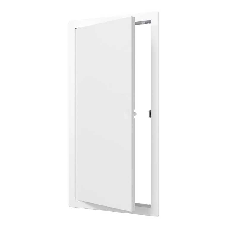 Люк ревизионный LN фланец 150х300 нажимной 172х322 пластик EVECS