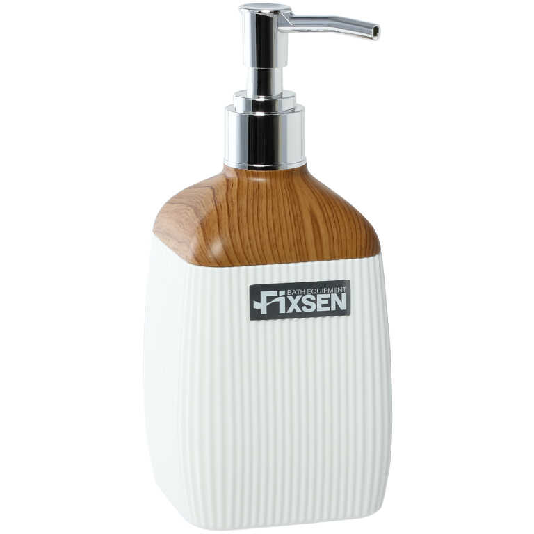 Дозатор для жидкого мыла WHITE WOOD Fixsen