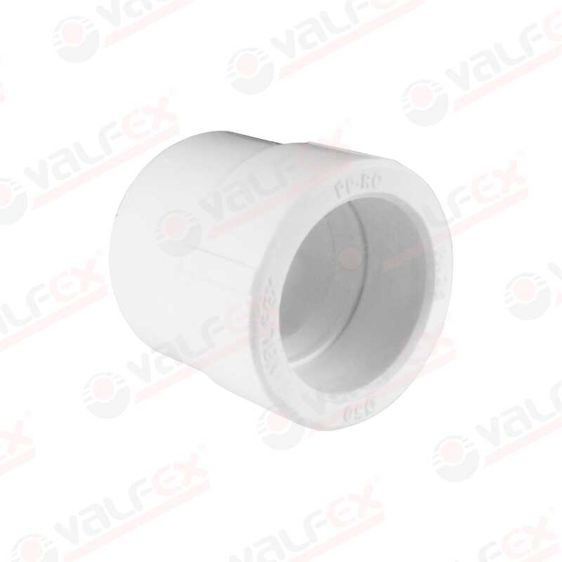 Муфта PP-R переходная белая ВР/ВР Дн 25х20 VALFEX (400/100)