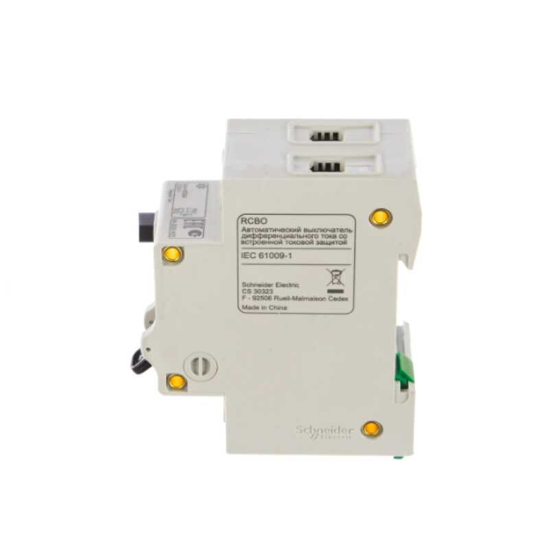Дифференциальный автомат 1P+N 16А C Easy9 Schneider Electric