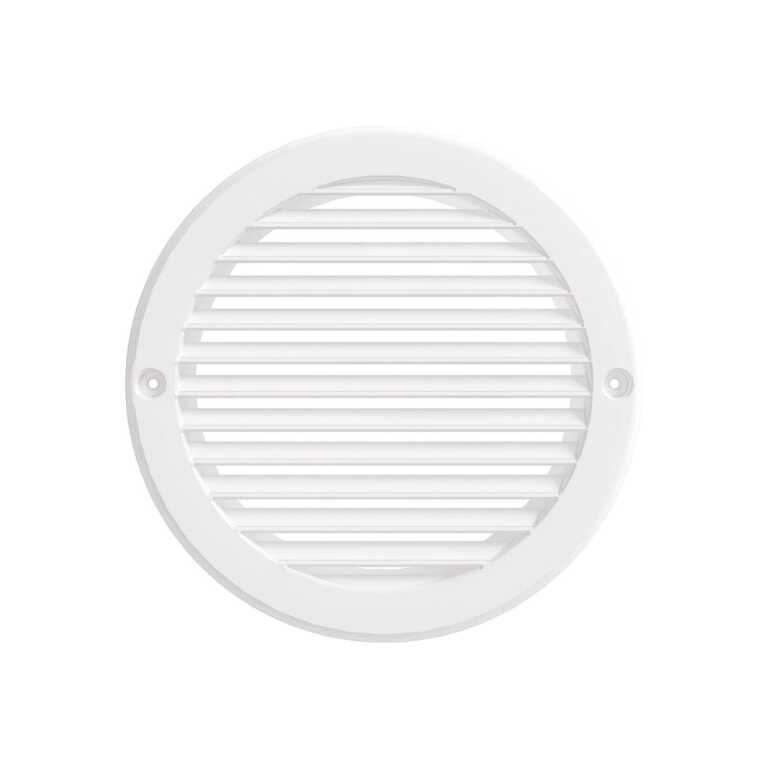 Решетка вентиляционная ARK фланец D150 D186 пластик AURAMAX
