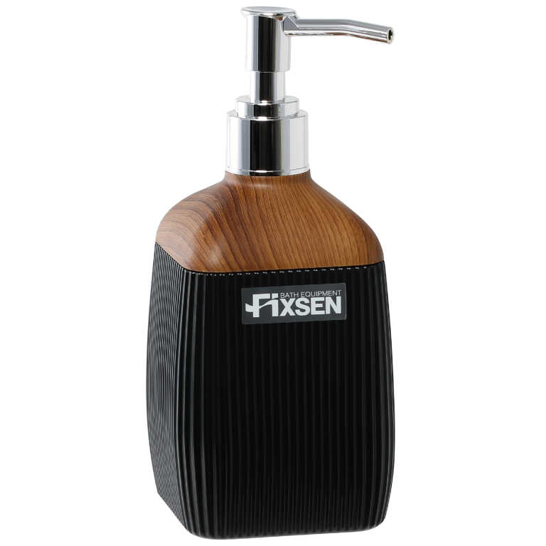 Дозатор для жидкого мыла BLACK WOOD Fixsen