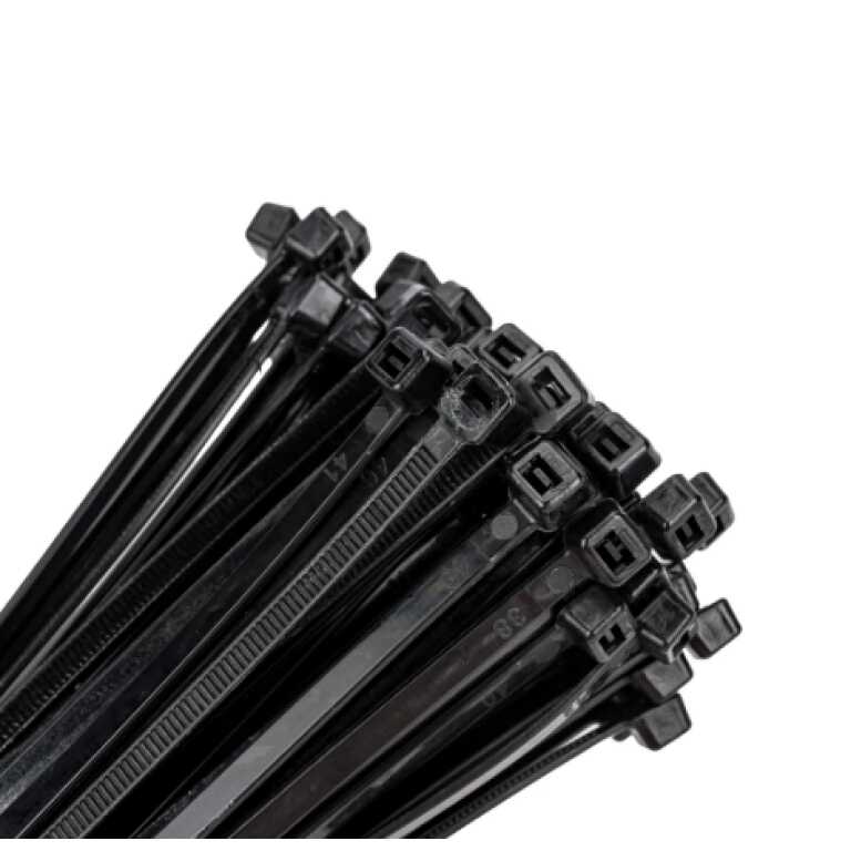 Хомут нейлон 4,8х250мм (черный) (уп 100шт) VKL electric