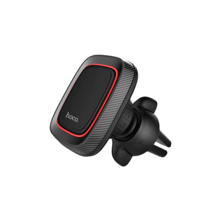 Авто-держатель VIXION PRO VR-15 магнитный в дефлектор (черно/красный)