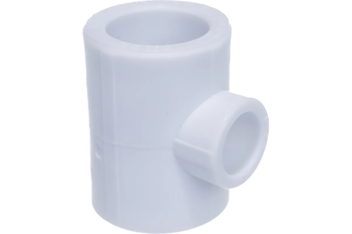 Тройник PP-R перех. белый внутренняя пайка Дн 32х20х32 VALFEX