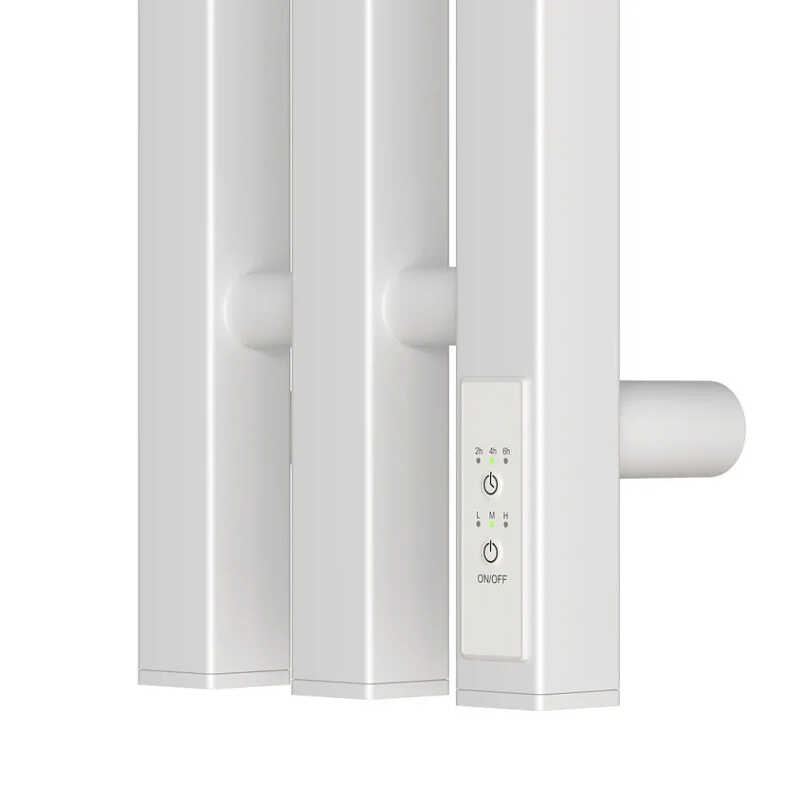 Полотенцесушитель электрический Point Гермес PN13822W П3 120x1200 диммер справа, белый