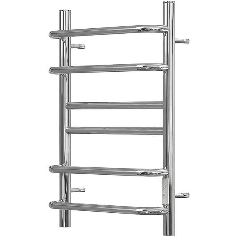 Полотенцесушитель электрический Point Сатурн П6 (400x600)диммер справа, хром