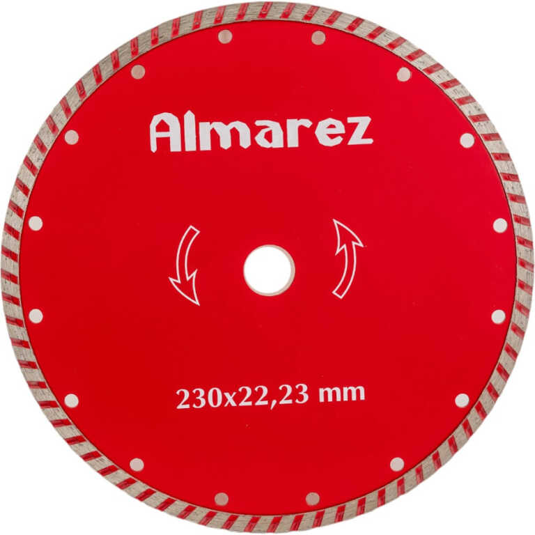 Диск отрезной алмазный 230х22,23мм "Almarez" Турбо