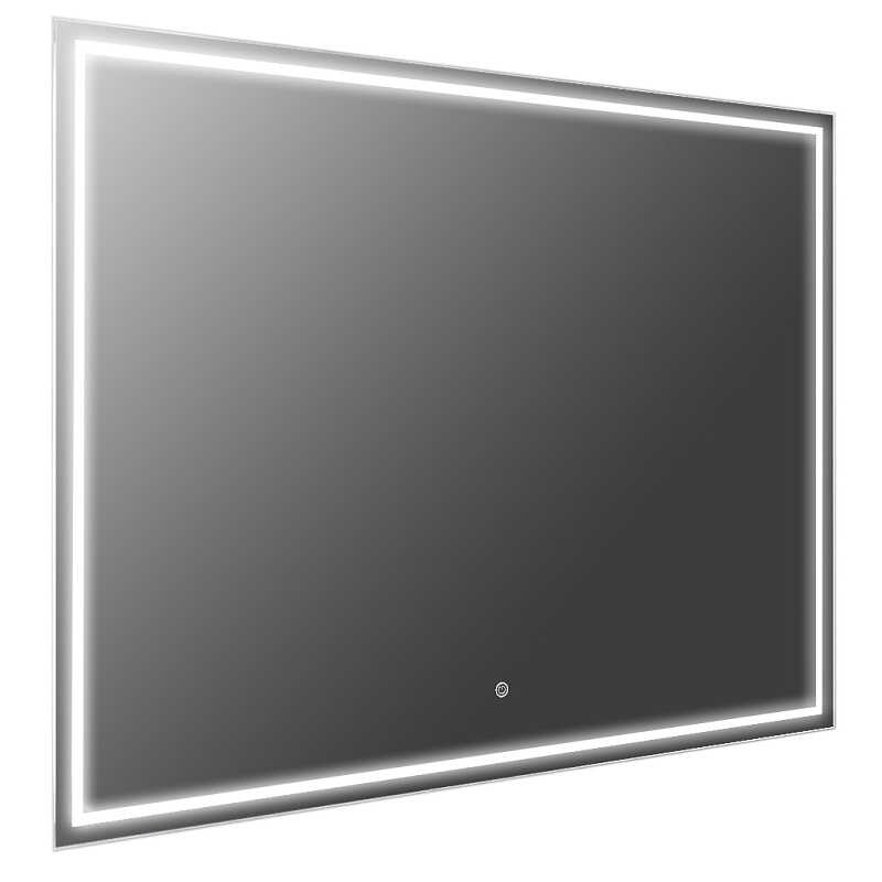 Зеркало AZARIO Classico Quadrato 800х600, LED-подсветка и диммером, сенсорный выкл.