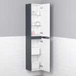 Пенал подвесной ITANA Kate 35 350х300х1750 антрацит
