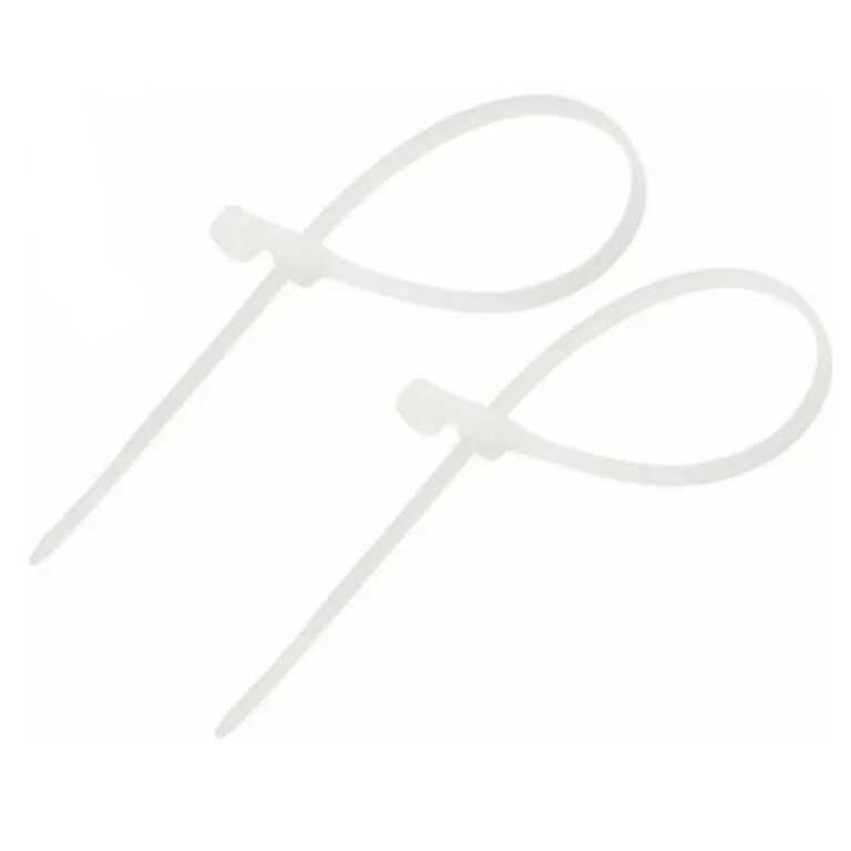 Хомут нейлон 3,6х300мм (белый) (уп 100шт) VKL electric