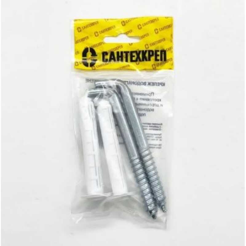 Крепеж для водонагревателя Сантехкреп 10х100 мм (2шт)