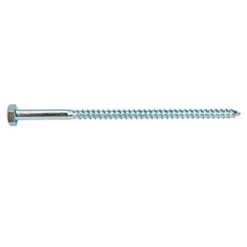 Болт 10х200мм сантехнический оцинк. DIN571 пакет Tech-Krep (2шт)