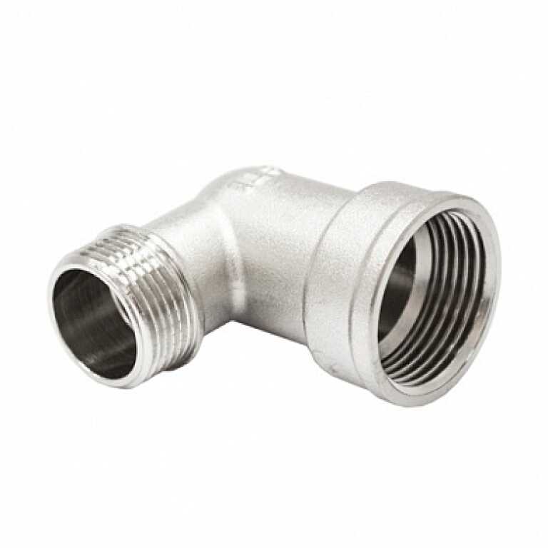 Угольник 3/4"х1/2" ВР-НР никелир. переходной STI