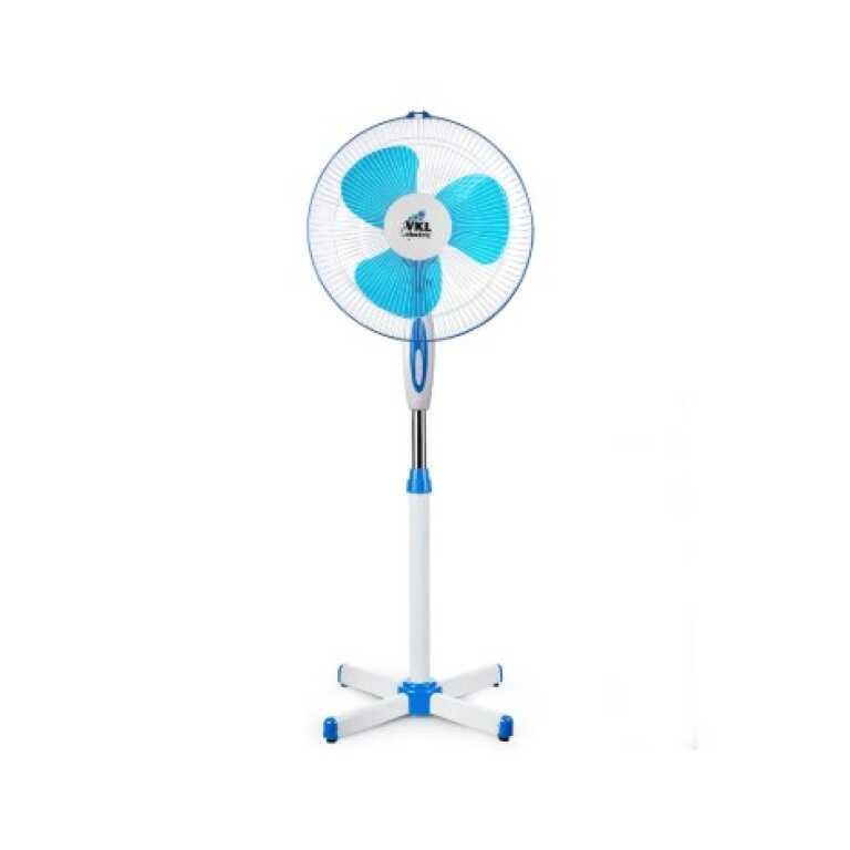 Вентилятор напольный VGF-01 Blue, 40 Вт, 3 режима, 90º поворот, синий VKL electric