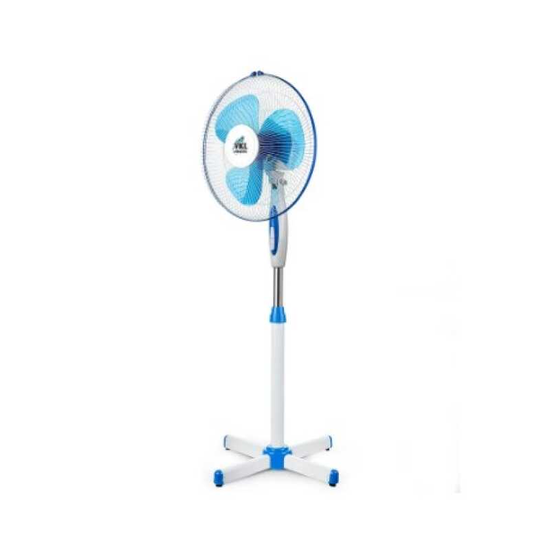 Вентилятор напольный VGF-01 Blue, 40 Вт, 3 режима, 90º поворот, синий VKL electric