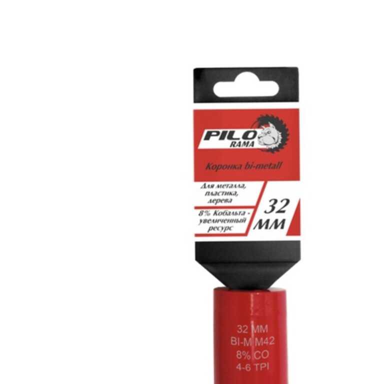 Коронка Bi-Metall 8%Co. 32мм "Pilorama"