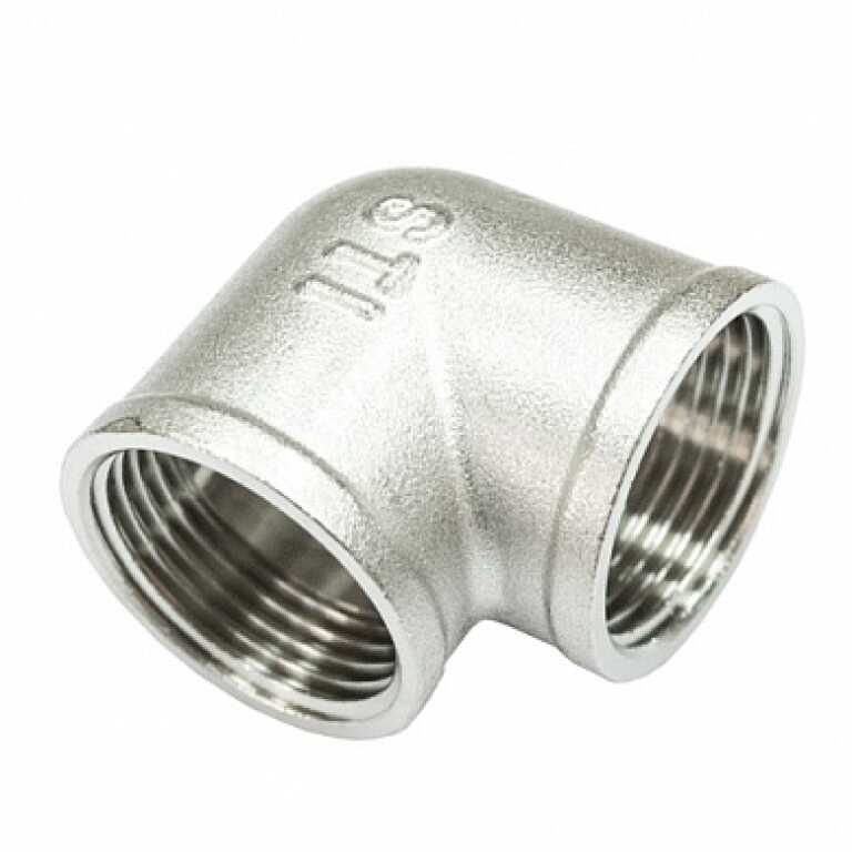 Угольник 1/2" ВР/ВР никель STI