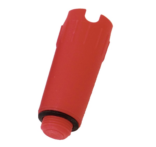 Заглушка испытательная 1/2" КРАСНАЯ HEISSKRAFT