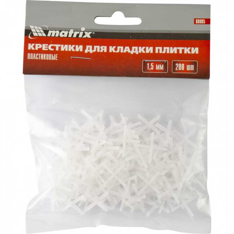 Крестики для кафеля 1,5мм MATRIX (200шт)