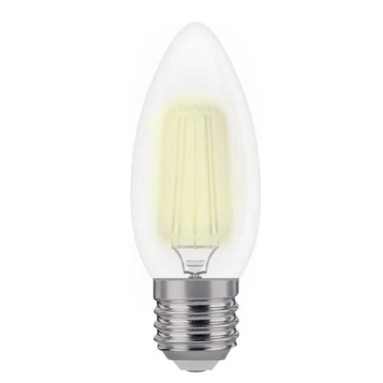 Лампа светодиодная (LED) FIL C37-8W/6000/E14 Smartbuy