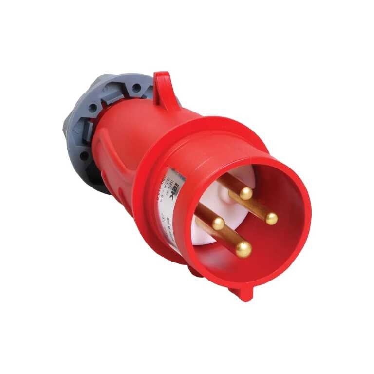 Вилка эл. каб. 32А 3P+PE 380В IP44 MAGNUM ССИ-024 ИЭК PSN02-032-4