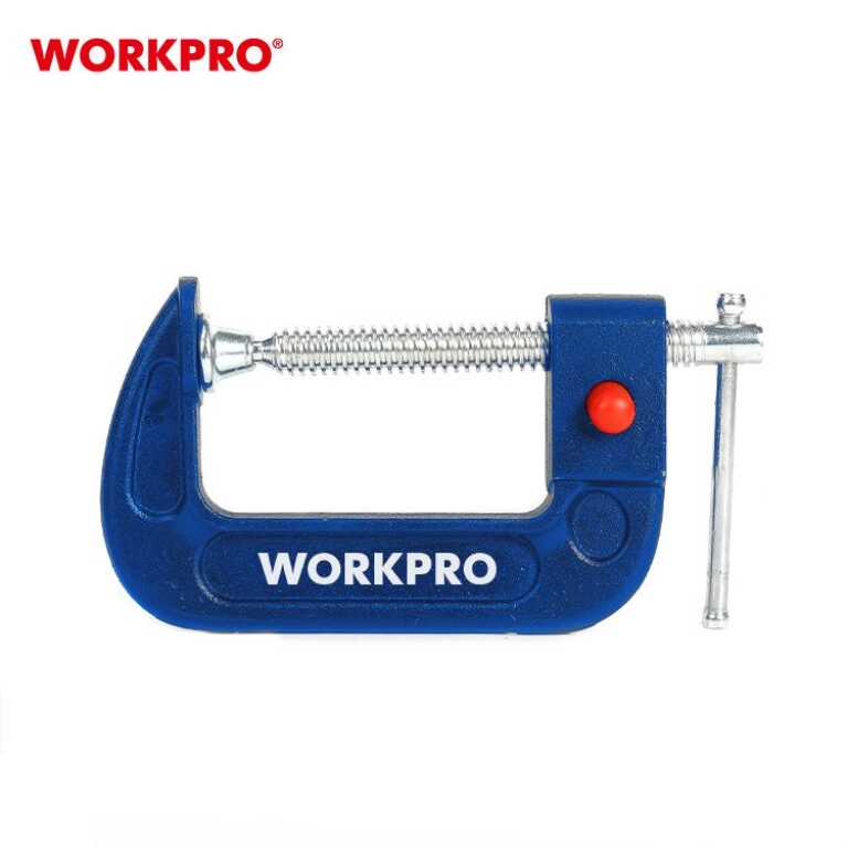 Струбцина G-образная быстросъемный зажим (100мм) WORKPRO