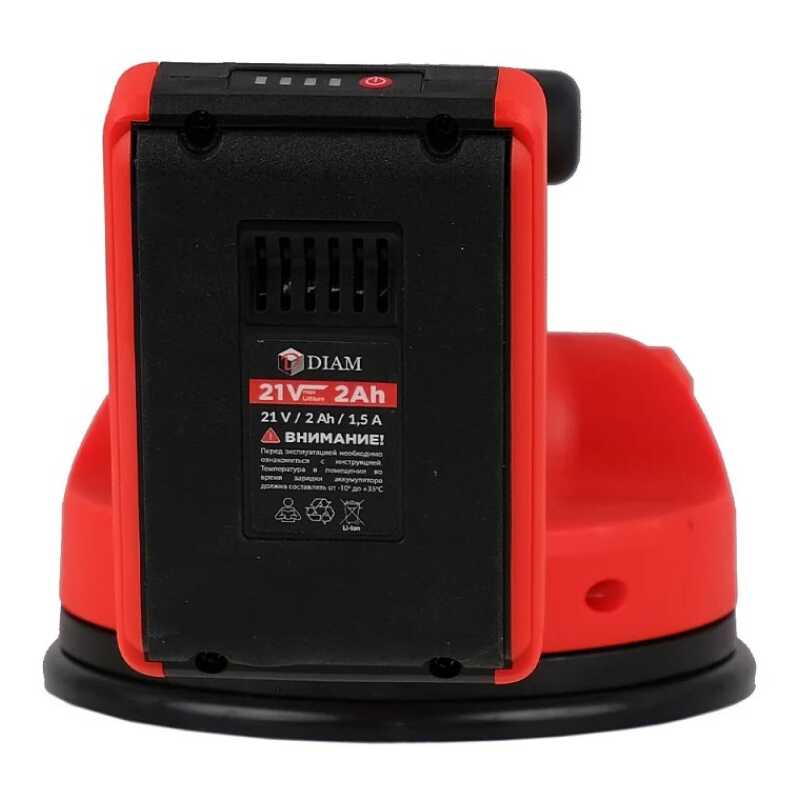 Виброприсоска для укладки плитки DIAM EX-12/21V