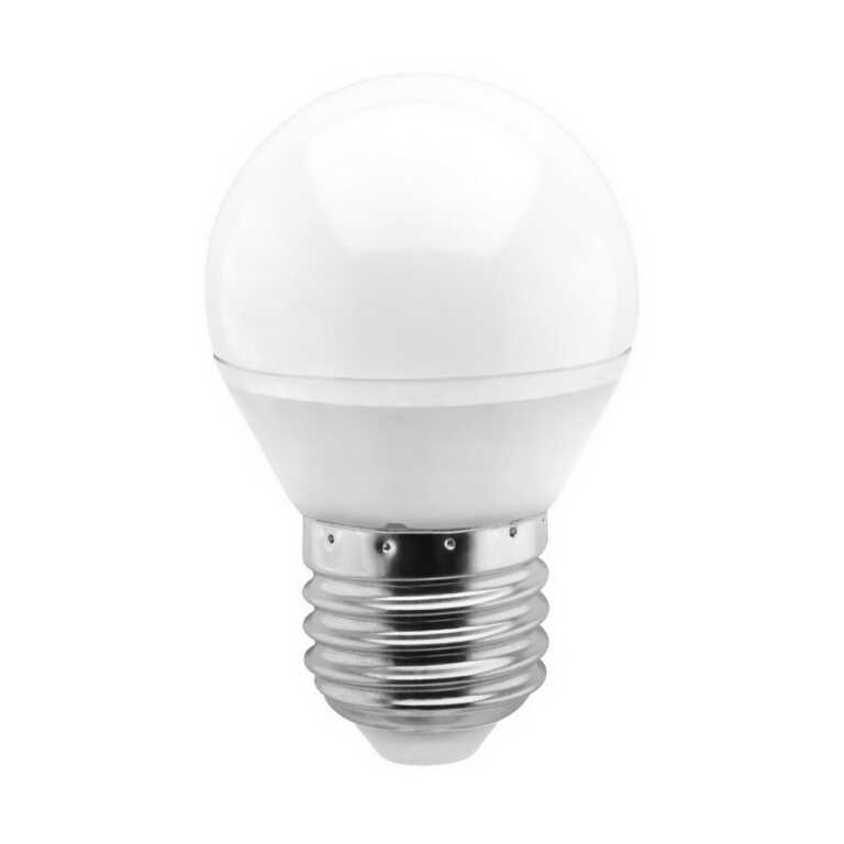 Лампа светодиодная (LED) G45-05W/4000/E27 Smartbuy