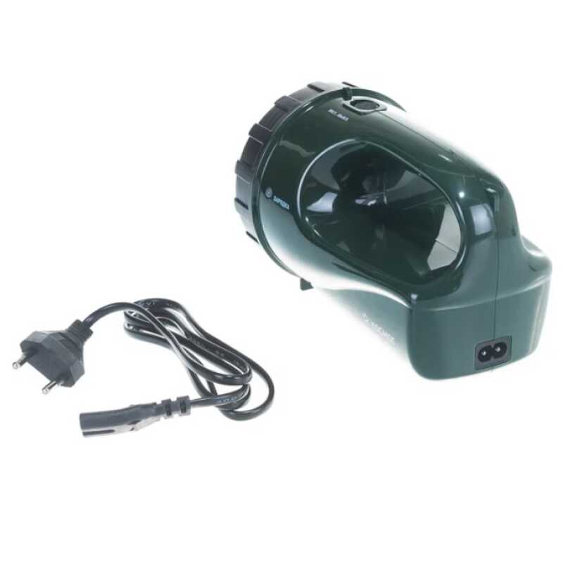 Космос фонарь-прожектор 9199LED (акк. 4V 3Ah) 12св/д (250lm)+ПОДАРОК фонарь ручной