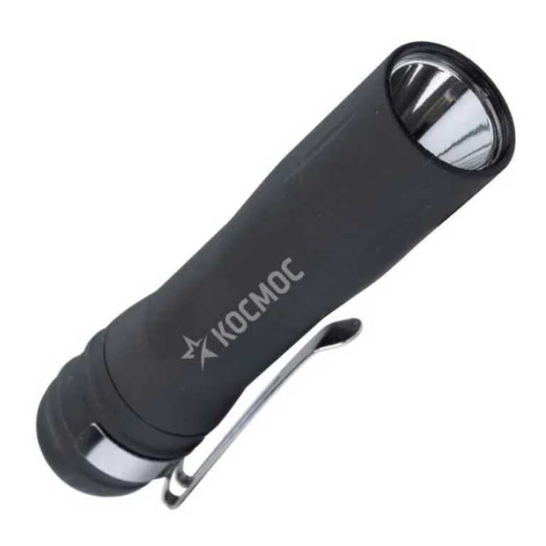 Космос фонарь ручной KOS120B 1xR6(АА),ABS+каучук