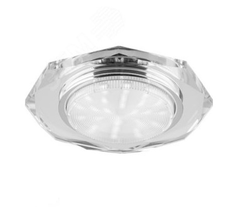 Светильник потолочный GX53 без лампы SMD 4000К хром (CD4021) Светильник потолочный GX53 без лампы SMD 4000К хром (CD4021)
