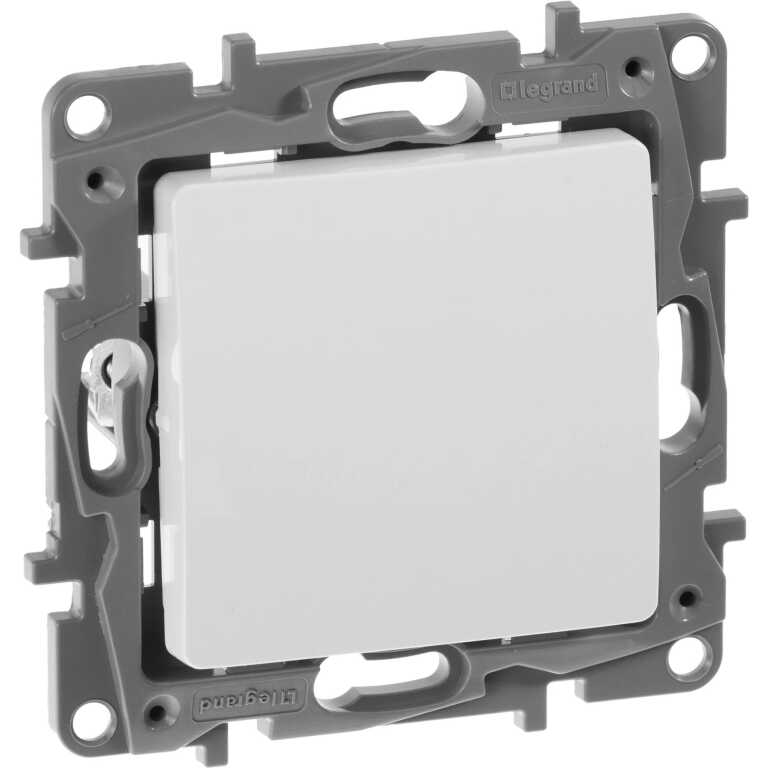 Выключатель 1-кл, белый винтовые зажимы 10АХ LEGRAND