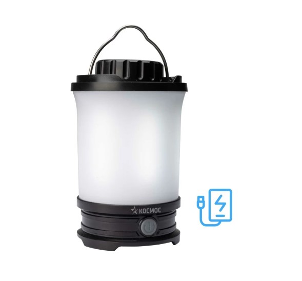 Космос фонарь кемпинговый KOS604Lit (лит.акк.3,7V4,4Ah) ABS,ручка для подв,IP55 Космос фонарь кемпинговый KOS604Lit (лит.акк.3,7V4,4Ah) ABS,ручка для подв,IP55