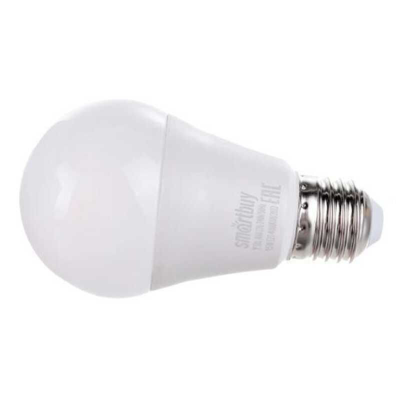 Лампа светодиодная (LED) A60-15W/4000/E27 Smartbuy