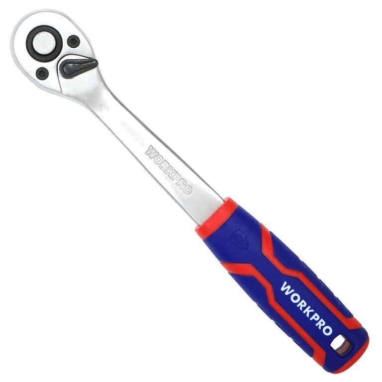 Ключ трещоточный 2К 1/4" 45Т WORKPRO