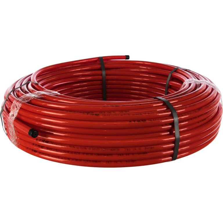 Труба PE-RT 16х2,0  красная PRO AQUA (100м)