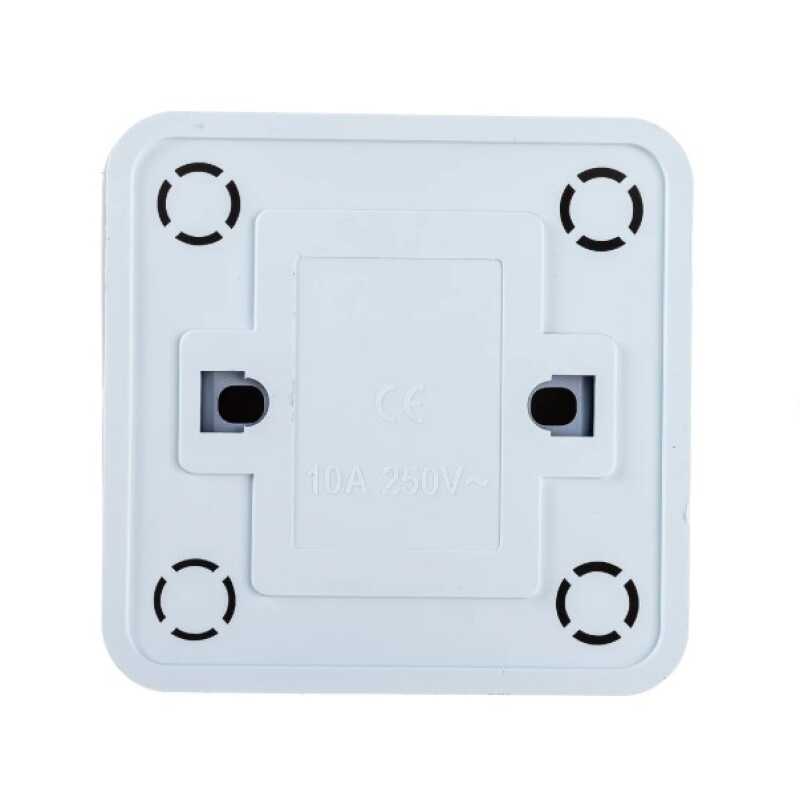 Выключатель 1-кл ОП IN HOME Bolleto 10А IP20
