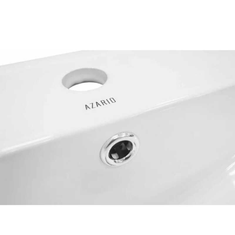 Раковина встраеваемая AZARIO Leon 600х470х180мм