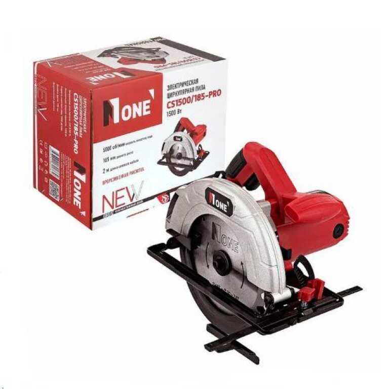 Пила дисковая Number ONE CS1500/185-PRO, 185мм/1500Вт